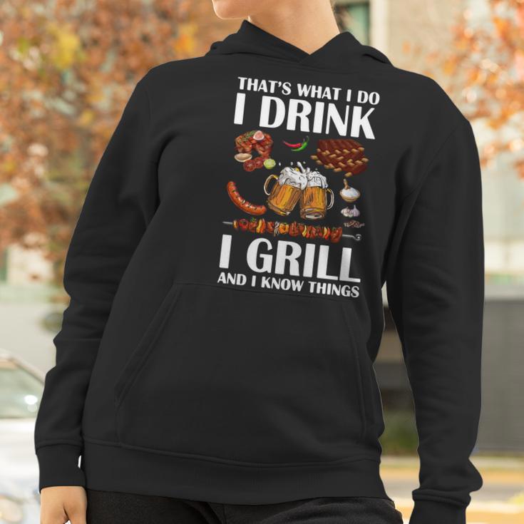 That’S What I Do I Drink Beer I Girll And I Know Things Shirtc Women Hoodie Gifts for Women