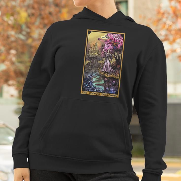 The Underworld Goddess The Fool Tarot Card Women Hoodie Gifts for Women