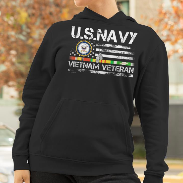 Us Navy Vietnam Veteran Usa Flag Vietnam Vet Flag V2 Men Women T-Shirt Graphic Print Casual Unisex Tee Women Hoodie Gifts for Women