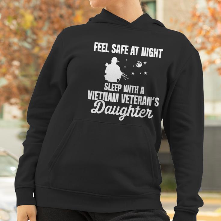 Vietnam War Veteran Daughter Safe Military Soldier Vet Graphic Design Printed Casual Daily Basic Women Hoodie Gifts for Women