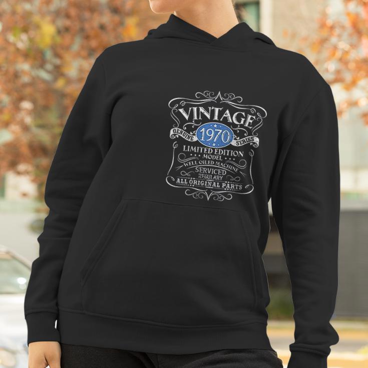 Vintage 1970 50Th Birthday Women Hoodie Gifts for Women