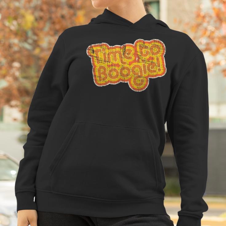 Vintage 1970S Time To Boogie Men Women Kids Women Hoodie Gifts for Women