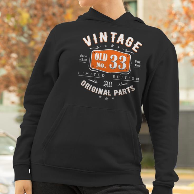 Vintage 1988 Gift For Women Men 33 Years Old 33Rd Birthday Women Hoodie Gifts for Women