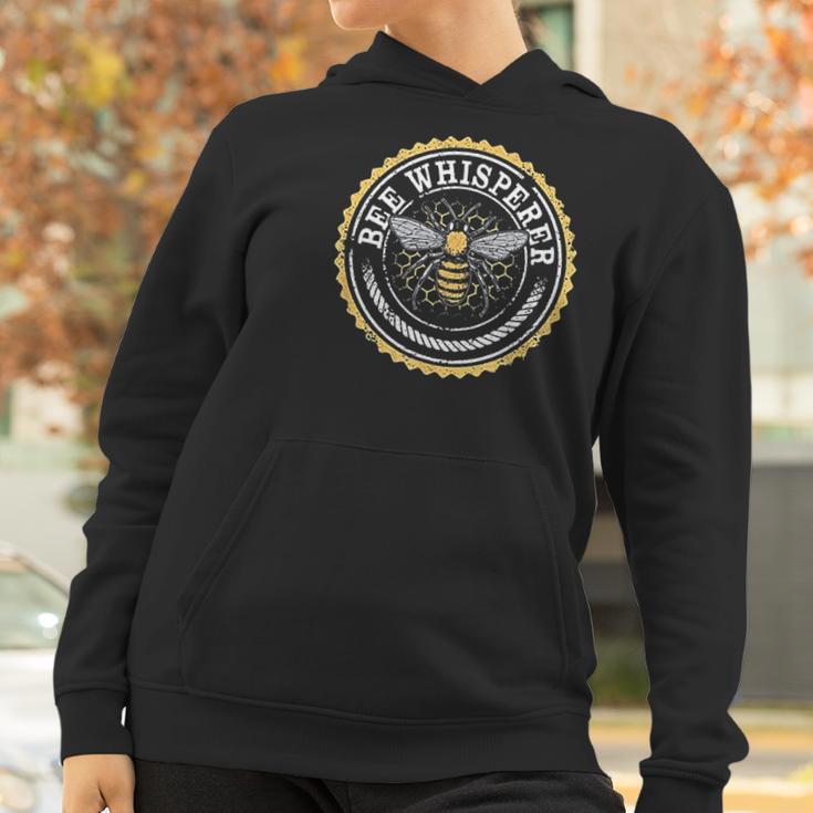 Vintage Bee Whisperer Beekeeper Pollen Honey Women Hoodie Gifts for Women