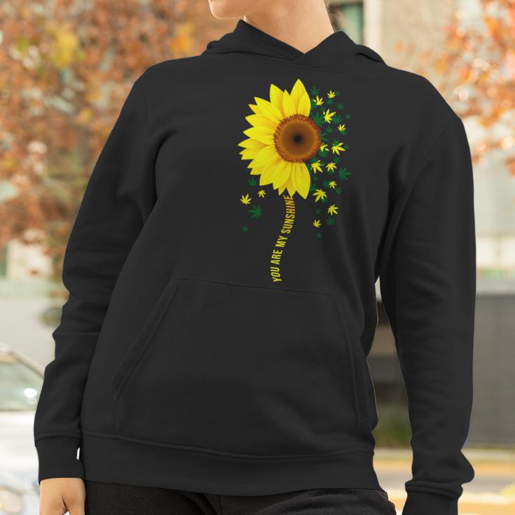 Weed Flower You Are My Sunshine Women Hoodie Gifts for Women