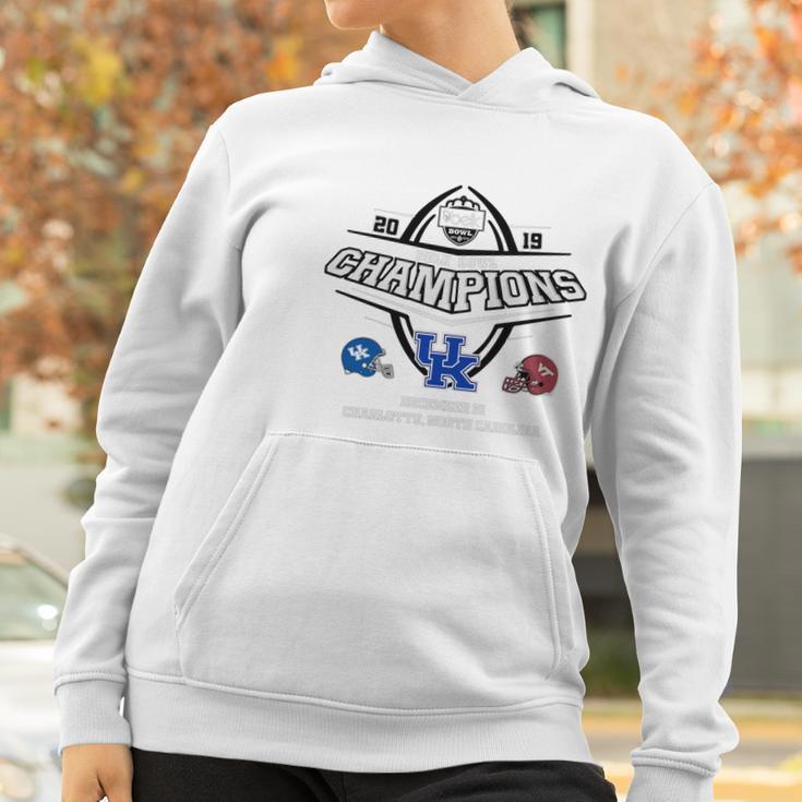 2019 Belk Bowl Champions Kentucky Wildcat Vs Virginia Tech Hokies Shirt Women Hoodie Gifts for Women