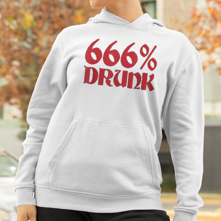 666 Drunk Satanism Women Hoodie Gifts for Women