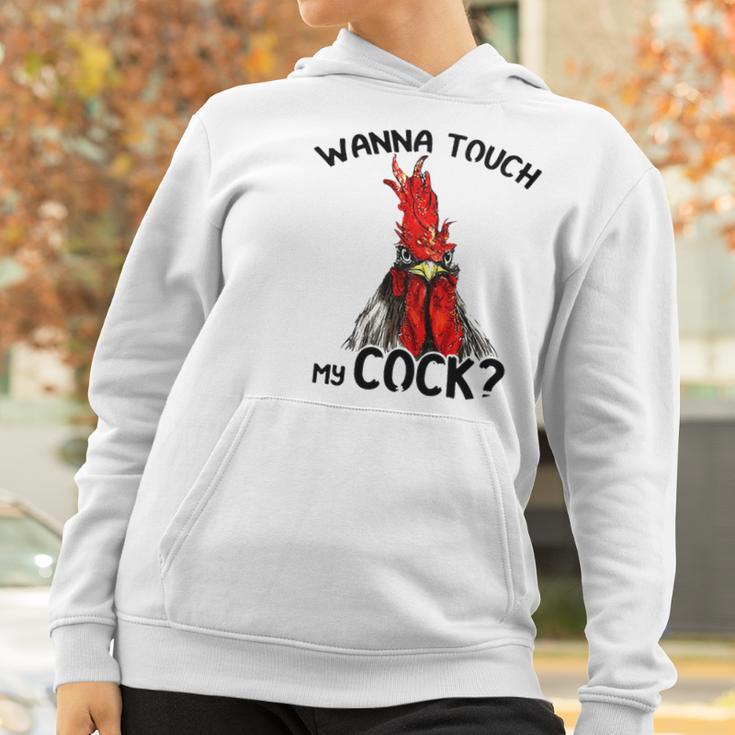 Chicken Wanna Touch My Cock Shirt Women Hoodie Gifts for Women