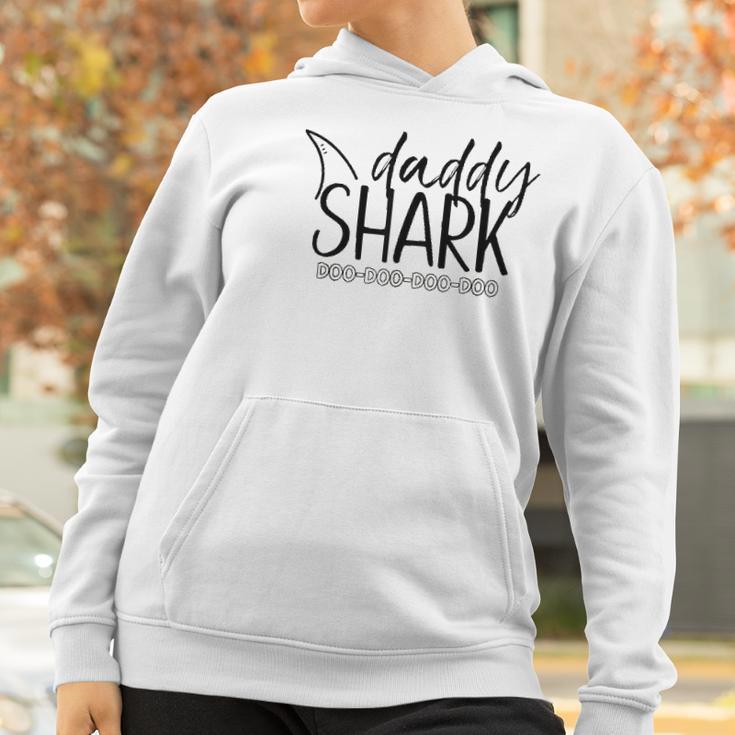 Daddy Shark Doo Doo Cute Best Christmas Gifts For Dad Women Hoodie Gifts for Women