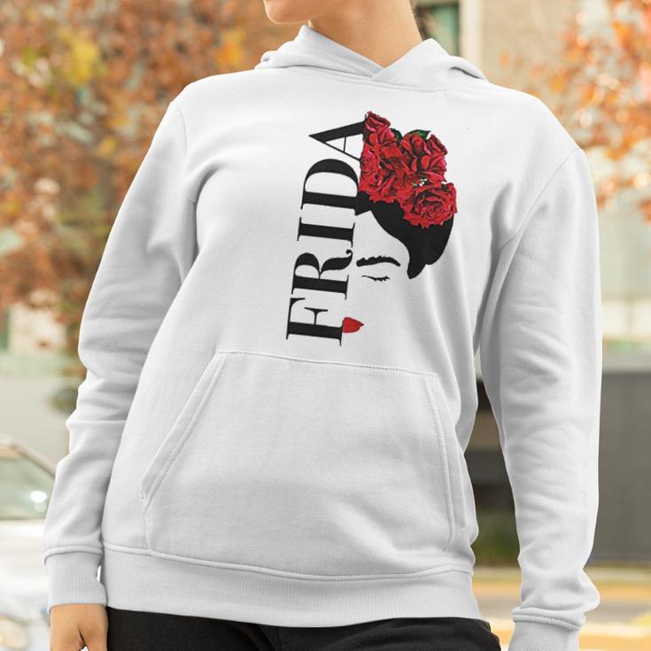 Frida Kahlo Flower Face Women Hoodie Gifts for Women