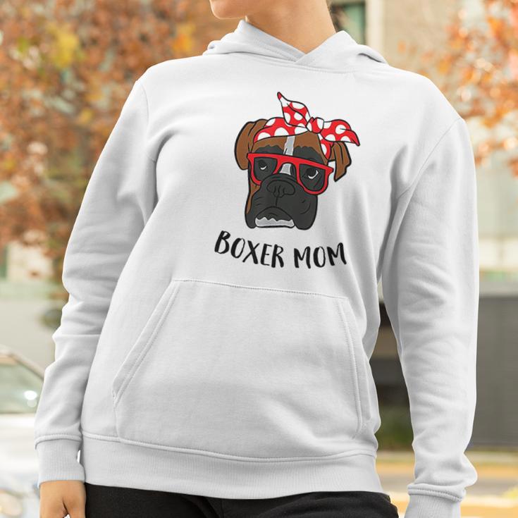 Funny Boxer Mom Cute Boxer Mama Women Hoodie Gifts for Women