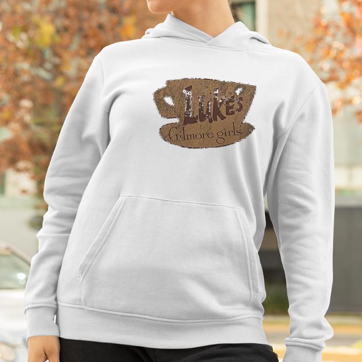 Gilmore Girls Juniors Vintage Lukes Coffee Women Hoodie Gifts for Women