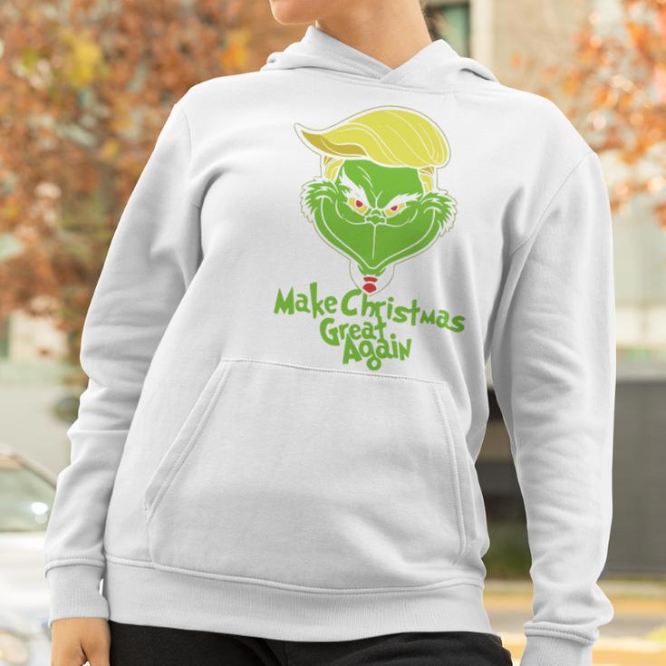 Grinch Make Christmas Great Again Women Hoodie Gifts for Women