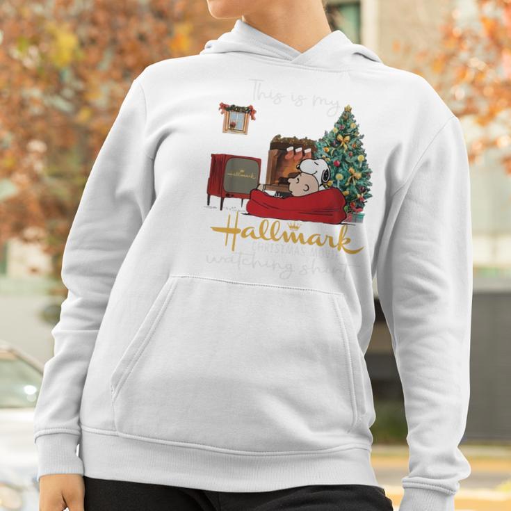 This Is My Hallmark Christmas Movie Watching Women Hoodie Gifts for Women