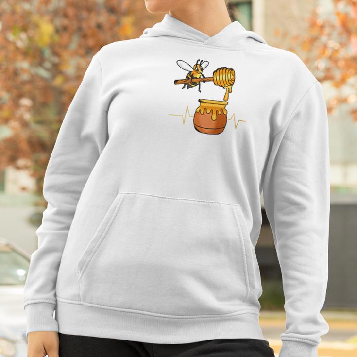 Honey Heartbea Lover Loves Honey Bees Women Hoodie Gifts for Women