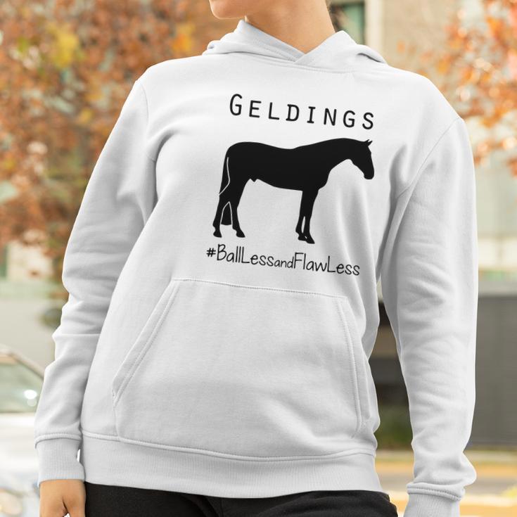 Horse Geldings Ballless And Flawless Women Hoodie Gifts for Women