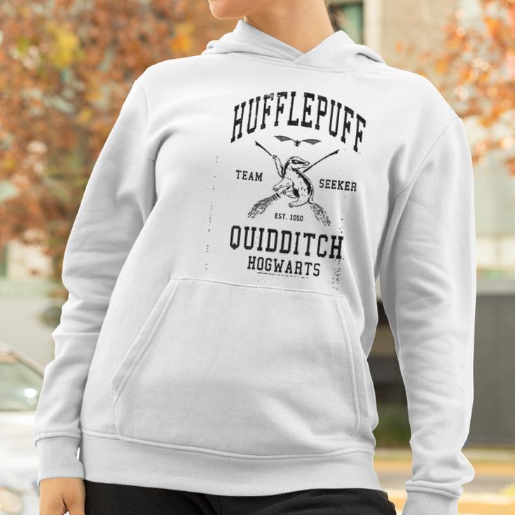 Womens Hufflepuff Team Seeker Hogwarts Women Hoodie Gifts for Women