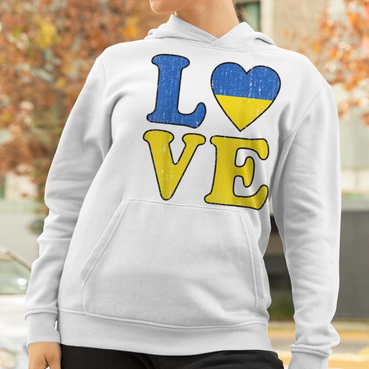 Love Support Ukraine I Stand With Ukraine Ukrainian Flag Men Women T-Shirt Graphic Print Casual Unisex Tee Women Hoodie Gifts for Women