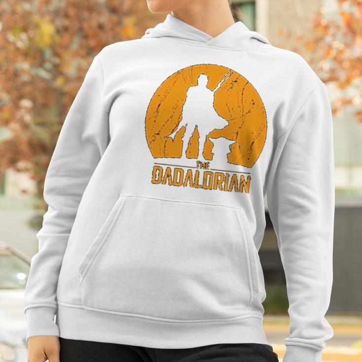 The Mandalorian Dadalorian Best Christmas Gifts For Dad Women Hoodie Gifts for Women