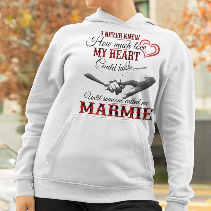 Marmie Grandma Gift Until Someone Called Me Marmie Women Hoodie Gifts for Women