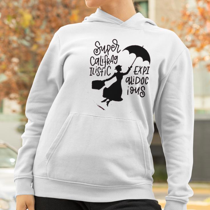 Mary Poppins Music Women Supercalifragilisticexpialidocious Girls Women Hoodie Gifts for Women