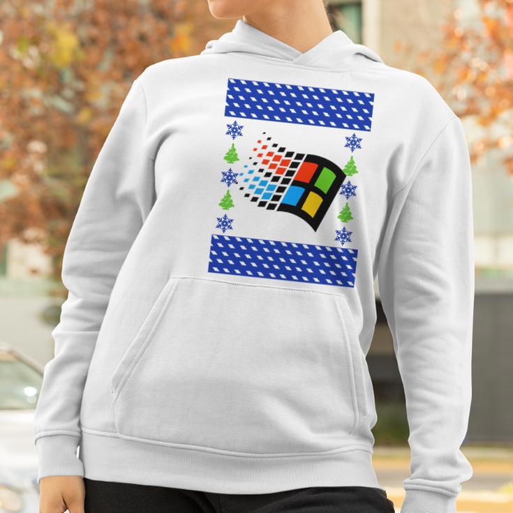 Microsoft 2020 Ugly Christmas Women Hoodie Gifts for Women