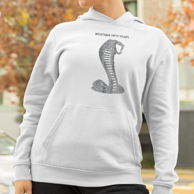 Mustang 50 Years Ford 50 Gray Snake Women Hoodie Gifts for Women