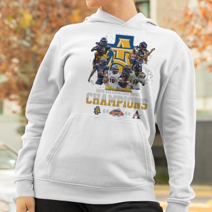 North Carolina A&T Aggies 2019 Celebration Bowl Champions Shirt Women Hoodie Gifts for Women