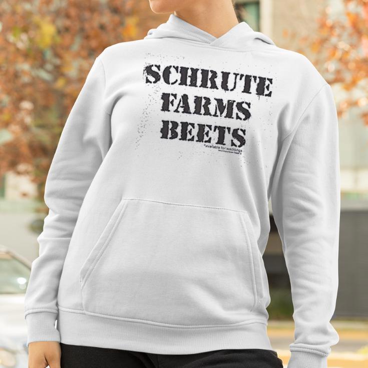 The Office Schrute Farm Beets Gray Women Hoodie Gifts for Women