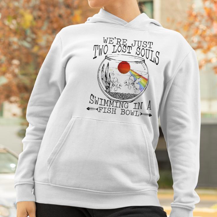 Pink Floyd We’Re Just Two Lost Souls Swimming In A Fish Bowl Shirt Women Hoodie Gifts for Women