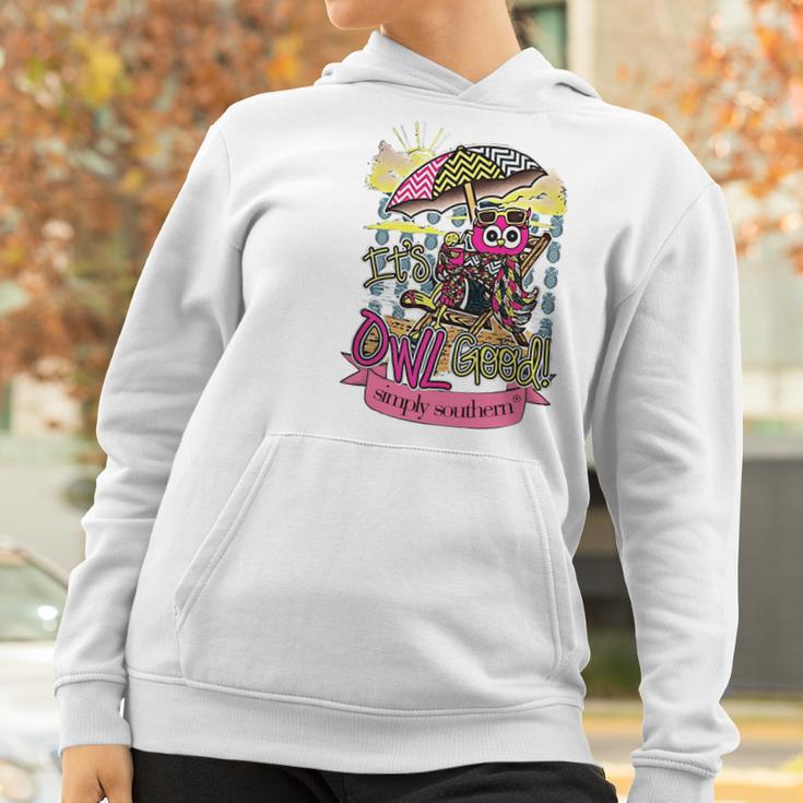 Simply Southern Owl Good Women Hoodie Gifts for Women