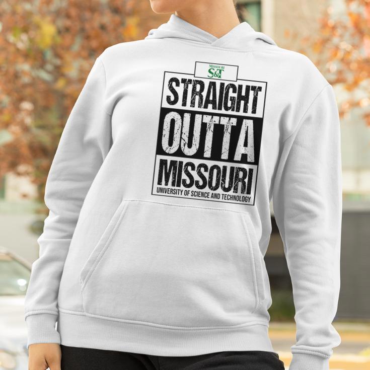 Straight Outta Missouri University Of Science And Technology Funny Gift Women Hoodie Gifts for Women