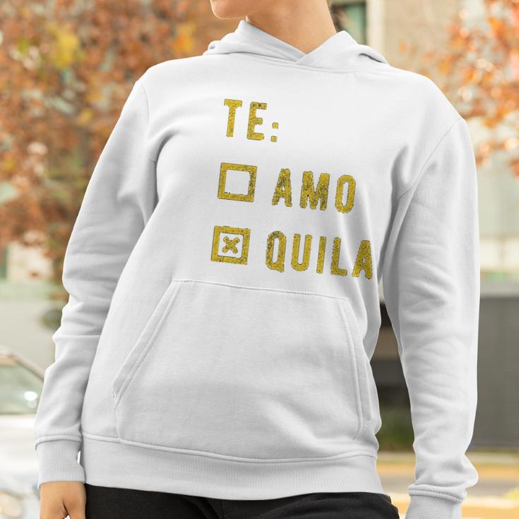 Te Amo Tequila Women Hoodie Gifts for Women