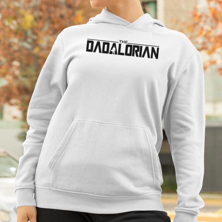 Threadz Fathers Day Dadalorian Best Christmas Gifts For Dad Women Hoodie Gifts for Women