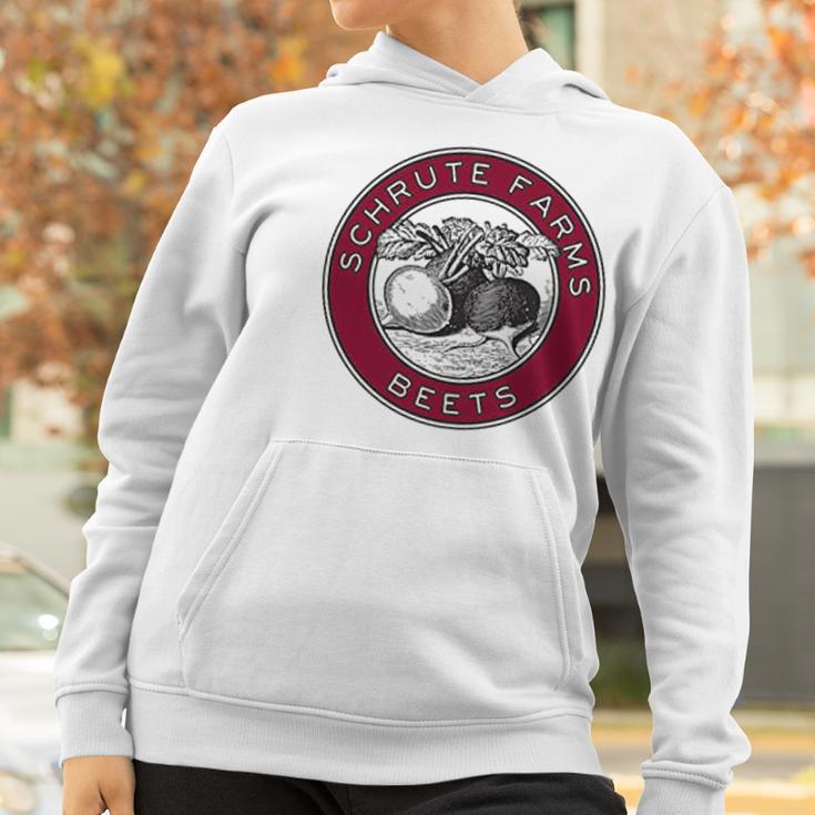 Ugp Campus Apparel Schrute Farms Beets Funny Tv Show Women Hoodie Gifts for Women