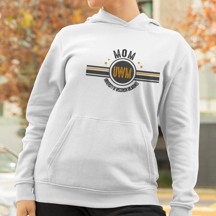 University Of Wisconsin Milwaukee Mom Awesome Family Gift Women Hoodie Gifts for Women