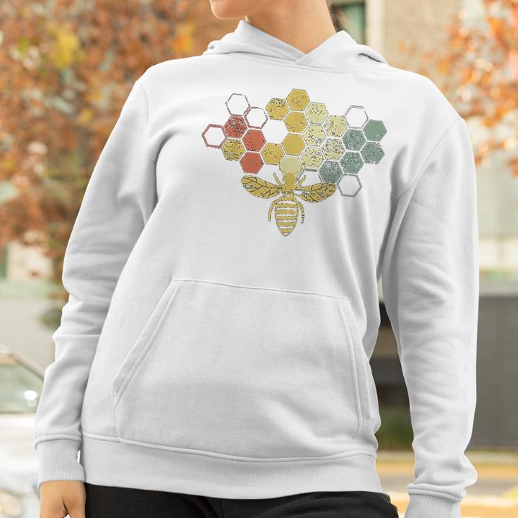 Vintage Beekeeper Honey Bee Women Hoodie Gifts for Women