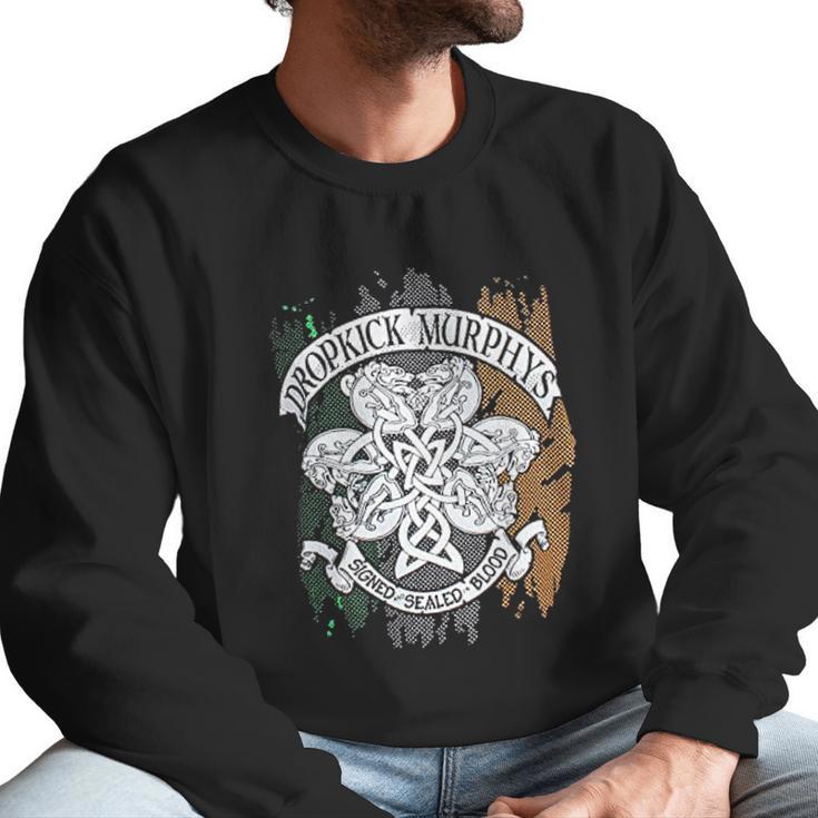 Dropkick Murphys  Mens Knotwork Flag Men Sweatshirt