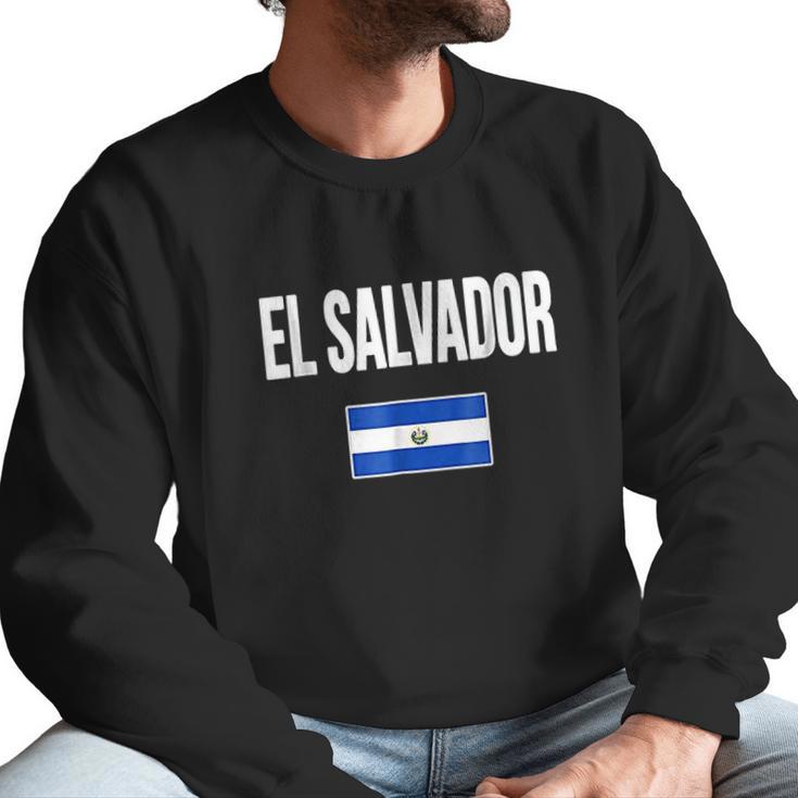 El Salvador Salvadorian Flag Men Sweatshirt