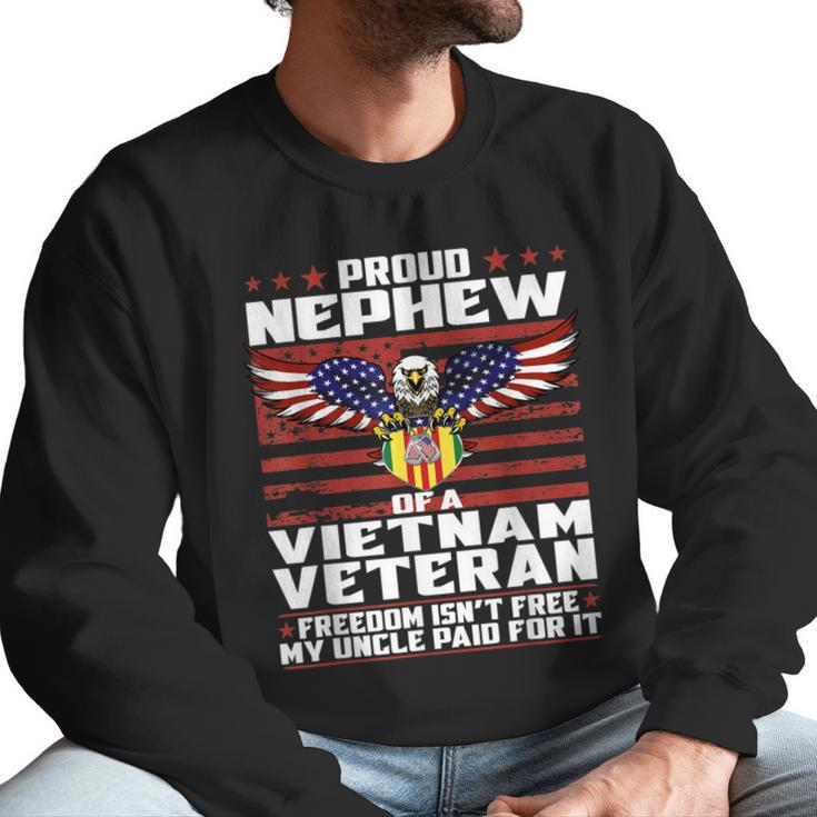 Freedom Isnt Free - Proud Nephew Of A Vietnam Veteran Gift Men Sweatshirt