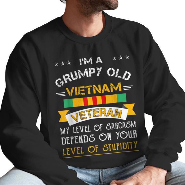 Im A Grumpy Old Vietnam Veteran Men Sweatshirt