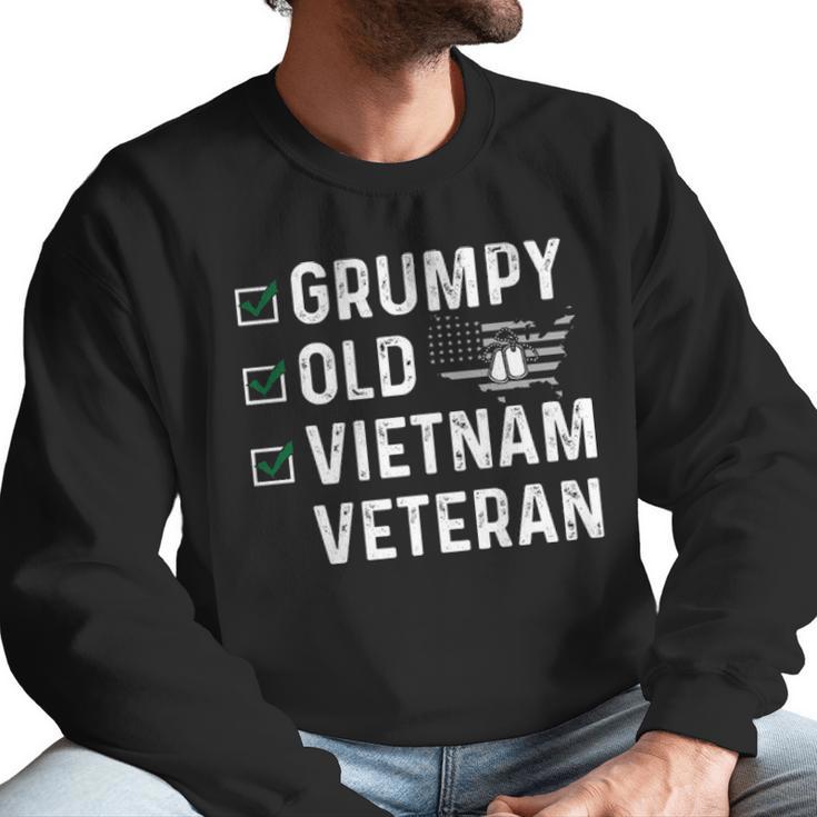 Grumpy Old Vietnam Veteran V2 Men Sweatshirt