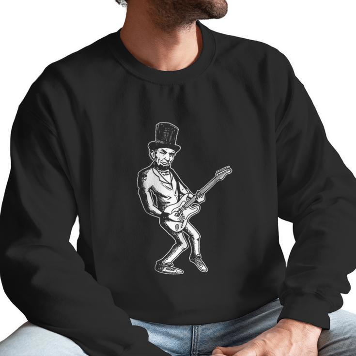 Guitar Shirt Dad Rock Star Gift Men Sweatshirt