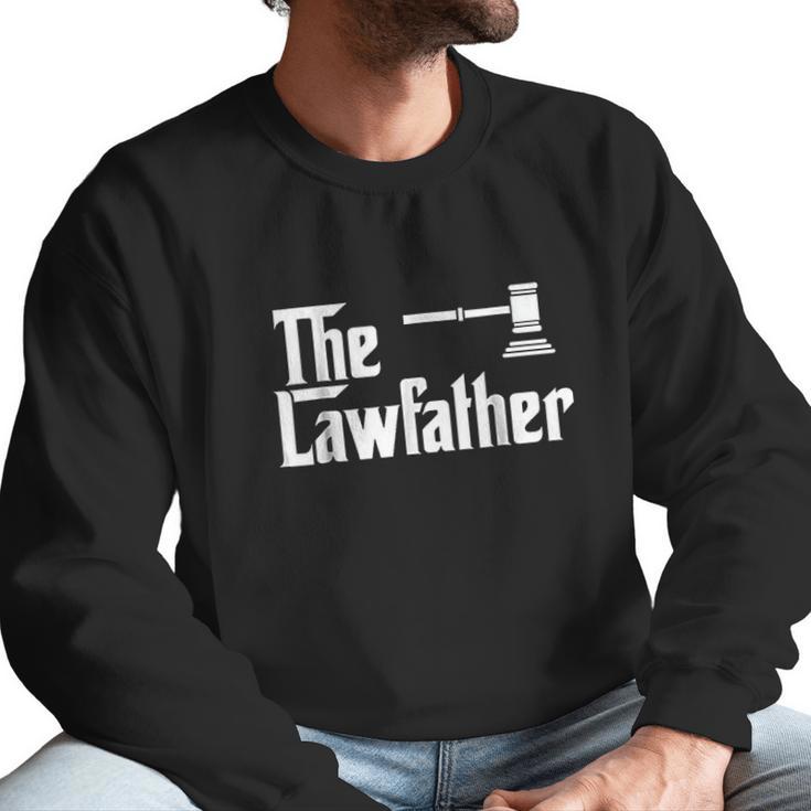 The Law Father Funny Lawyer Attorney Men Sweatshirt