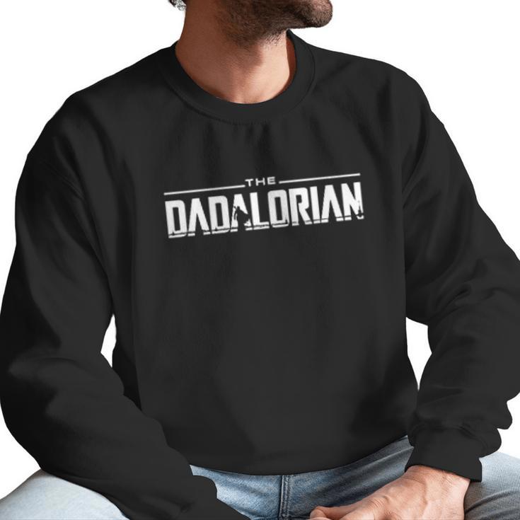 The Mandalorian The Dadalorian Dad Birthday Gifts Men Sweatshirt