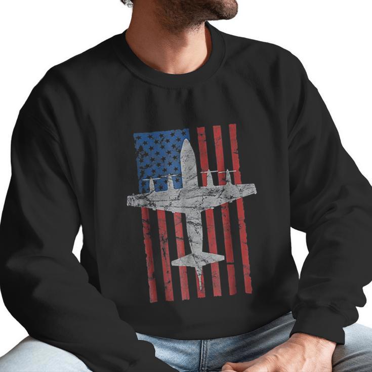 P3 Orion Color Vintage Flag Men Sweatshirt