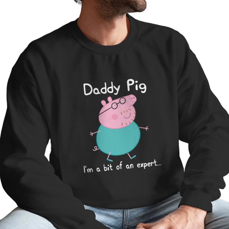 Pig Daddy Pig Expert Classic Guys Men Sweatshirt