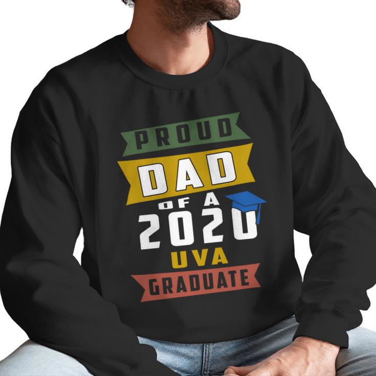 Proud Dad Of A 2020 Uva University Of Virginia Graduate Men Sweatshirt