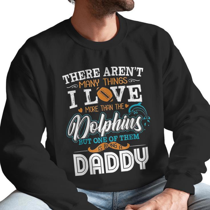 Retro Miami Dolphin Vintage Gift Fathers Men Sweatshirt