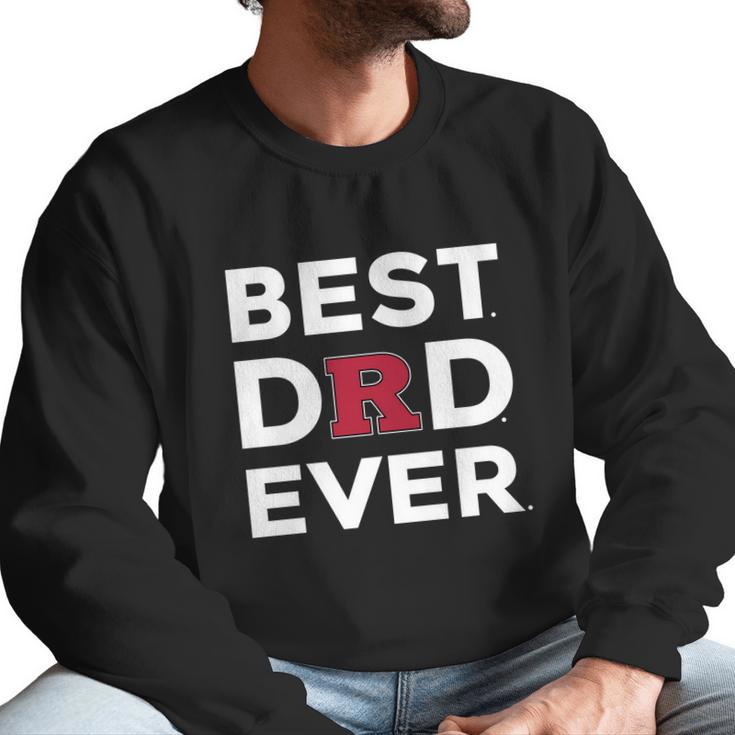 Rutgers Scarlet Knights_Best Dad Ever Men Sweatshirt